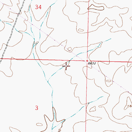 Topographic Map of DH-OE-4 Water Well, NM