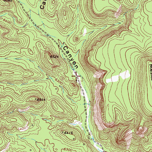 Topographic Map of OW 20- 4 Water Well, NM