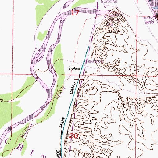 Topographic Map of OW 4- 2 Water Well, NM