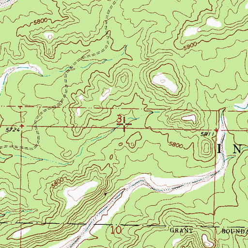 Topographic Map of ZIA 9A Water Well, NM