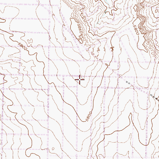 Topographic Map of Number 8 Water Well, NM