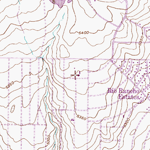 Topographic Map of Number 3 Water Well, NM