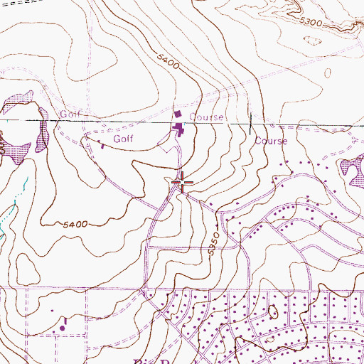 Topographic Map of Number 5 Water Well, NM