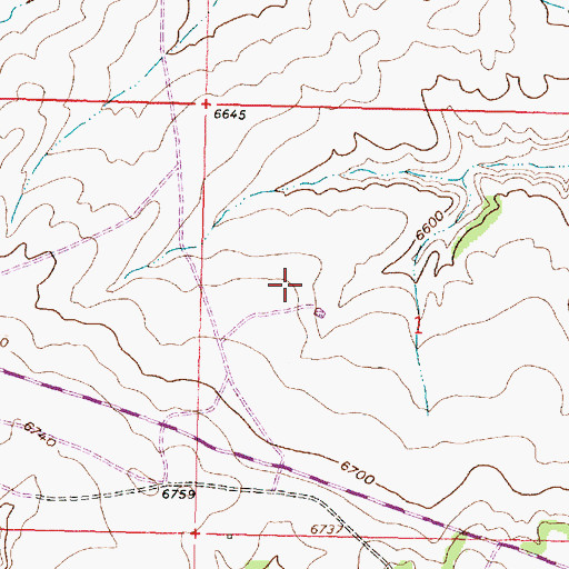 Topographic Map of 15R-312 Water Well, NM