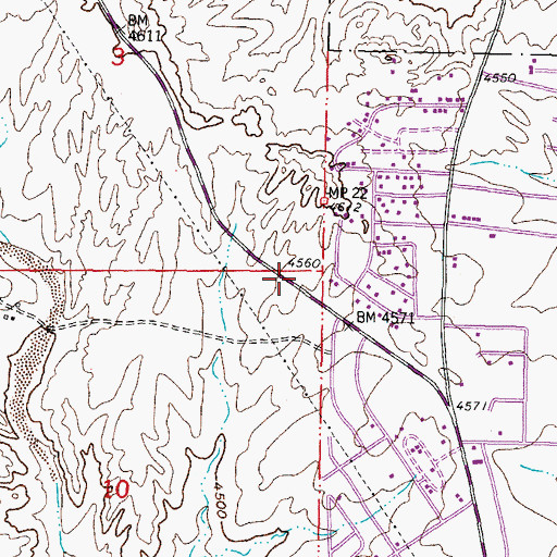 Topographic Map of RG 16131 Water Well, NM