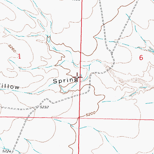 Topographic Map of Water Well 2, NM