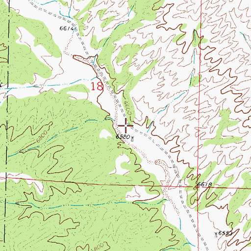 Topographic Map of Buster Water Well, NM