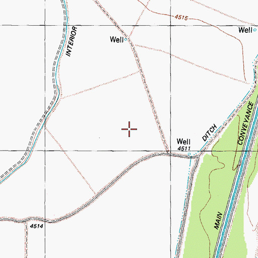 Topographic Map of RG 1937 Water Well, NM