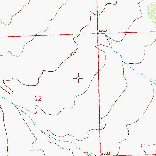 Topographic Map of 01336 Water Well, NM