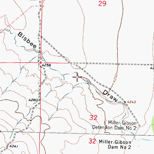 Topographic Map of 01478 Water Well, NM