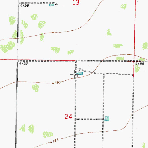 Topographic Map of 00859 Water Well, NM