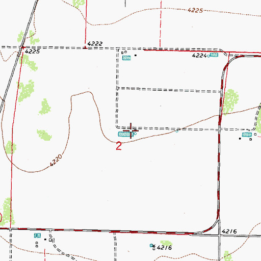 Topographic Map of 05022 Well, NM