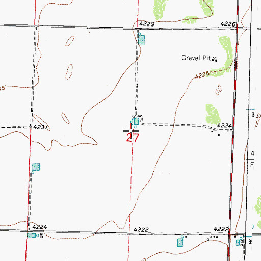 Topographic Map of 00730 Water Well, NM