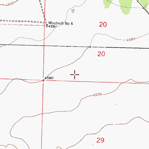 Topographic Map of 06139 Water Well, NM