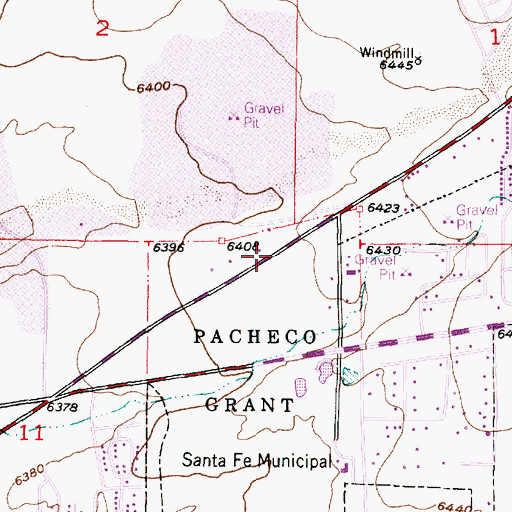 Topographic Map of RG-27881 Water Well, NM
