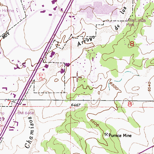 Topographic Map of RG-18833 Water Well, NM