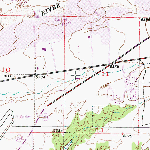 Topographic Map of RG-28373 Water Well, NM