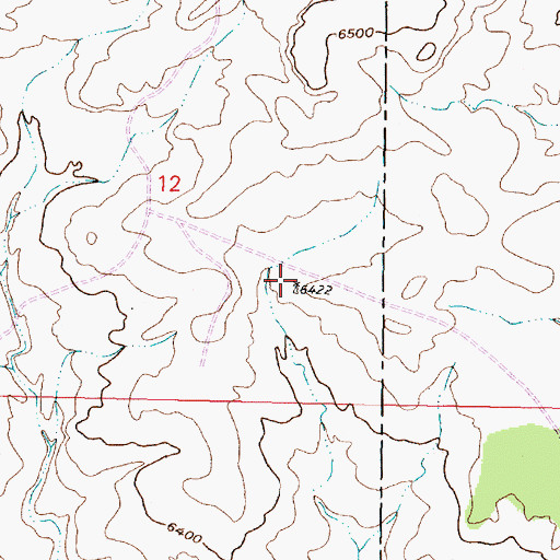 Topographic Map of 15B-32 Water Well, NM