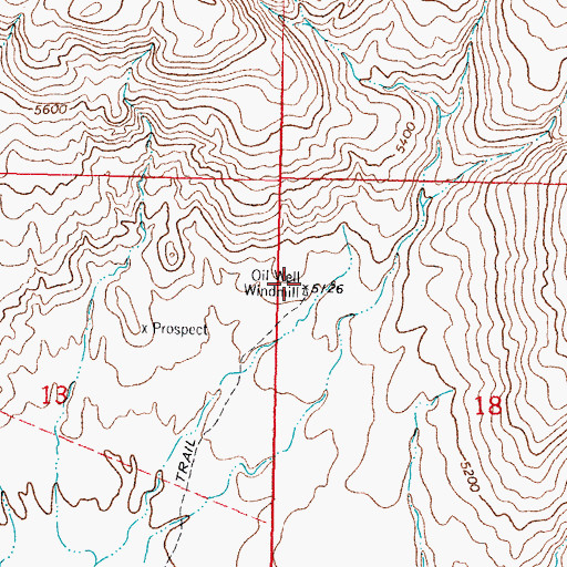 Topographic Map of 01277 Water Well, NM