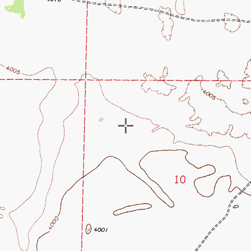 Topographic Map of 00874 Water Well, NM