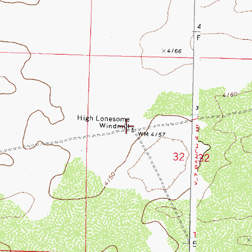 Topographic Map of 01678 Water Well, NM