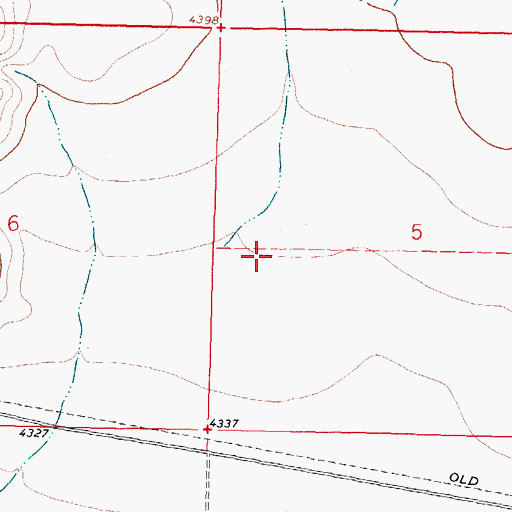 Topographic Map of M-3928 Water Well, NM
