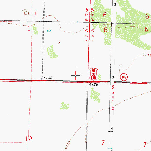 Topographic Map of 250 Water Well, NM