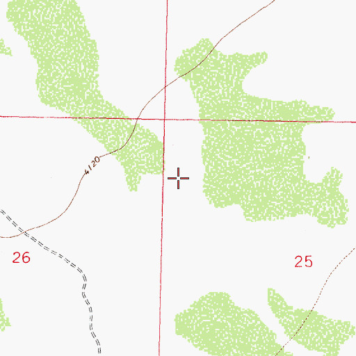 Topographic Map of 10139 Water Well, NM