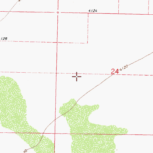 Topographic Map of 10138 Water Well, NM
