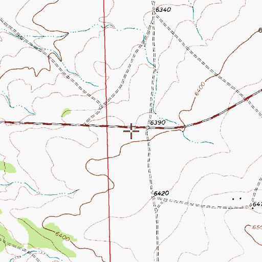 Topographic Map of 14T-574 Water Well, NM