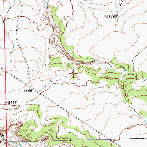 Topographic Map of 14T-579 Water Well, NM