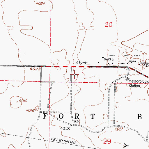 Topographic Map of Hueco CP 3 Water Well, NM