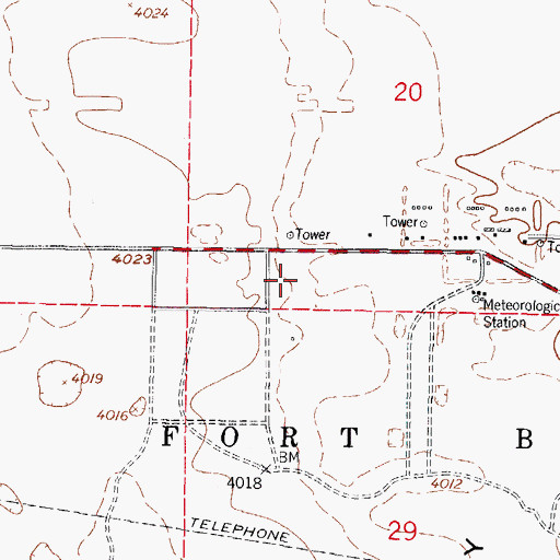 Topographic Map of Hueco CP 3 Water Well, NM