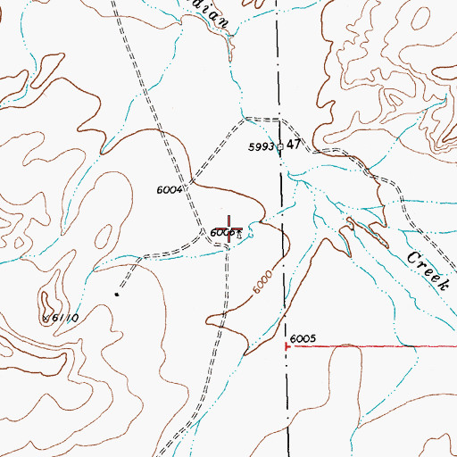 Topographic Map of 15A-12 Water Well, NM