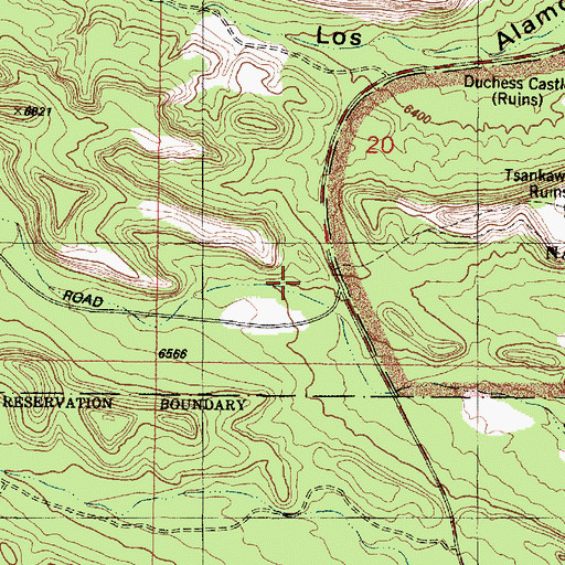 Topographic Map of Pjrto MS 1 Water Well, NM