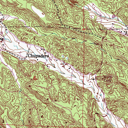 Topographic Map of 10152 Water Well, NM
