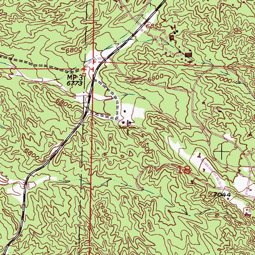 Topographic Map of 10156 Water Well, NM