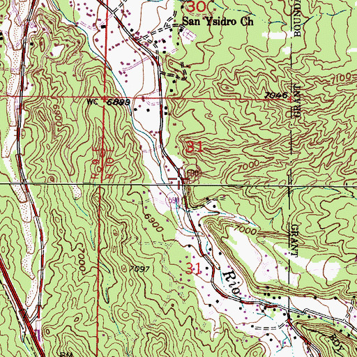 Topographic Map of RG-15423 Water Well, NM