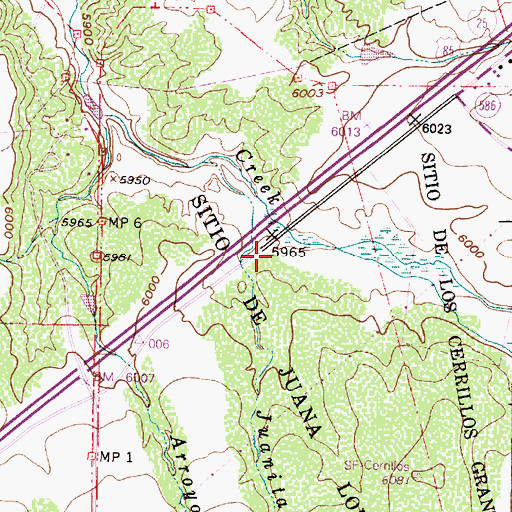 Topographic Map of RG-24679 Water Well, NM