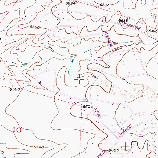 Topographic Map of RG-18559 Water Well, NM