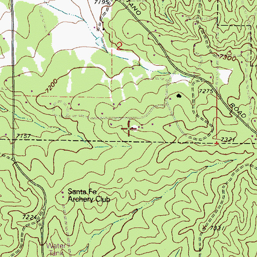 Topographic Map of RG-2745 Water Well, NM
