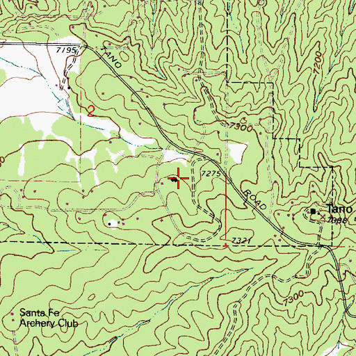Topographic Map of RG-3624 Water Well, NM