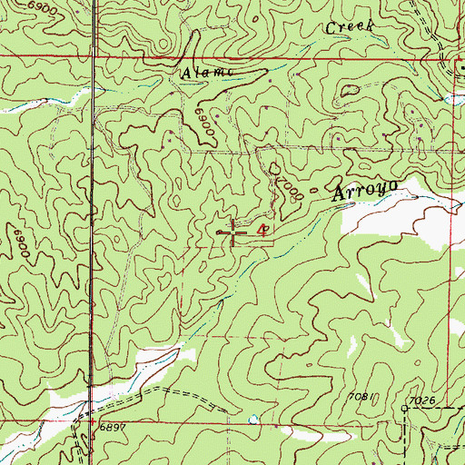 Topographic Map of RG-18385 Water Well, NM