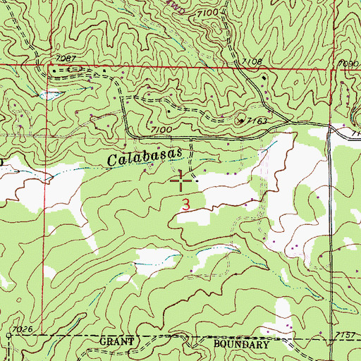 Topographic Map of RG-1424 Water Well, NM