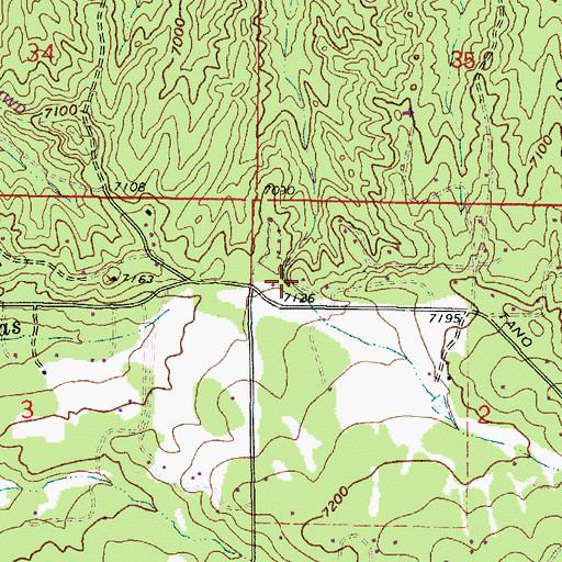 Topographic Map of RG-16411 Water Well, NM