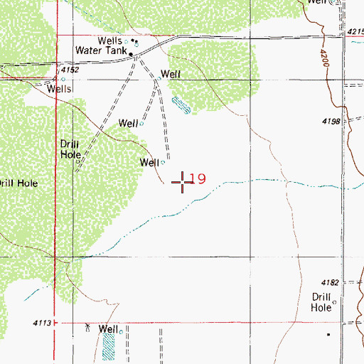 Topographic Map of Boles Number 5 Water Well, NM