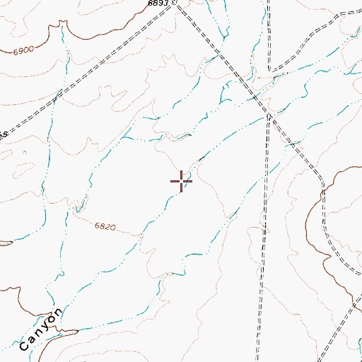 Topographic Map of Jicarilla 428-2 Water Well, NM