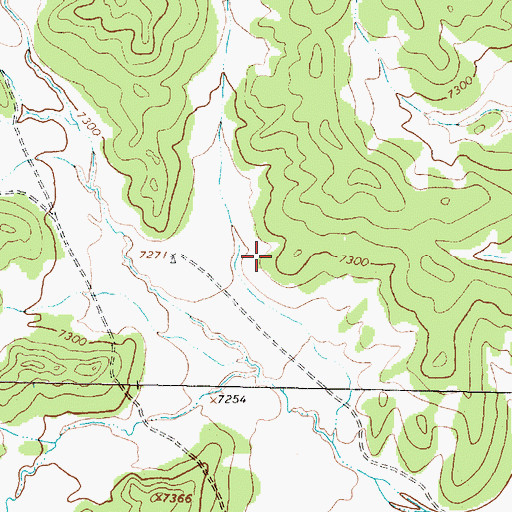 Topographic Map of Johnson Windmill Water Well, NM