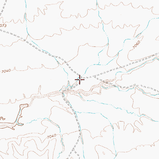 Topographic Map of Fred Lynch Water Well, NM