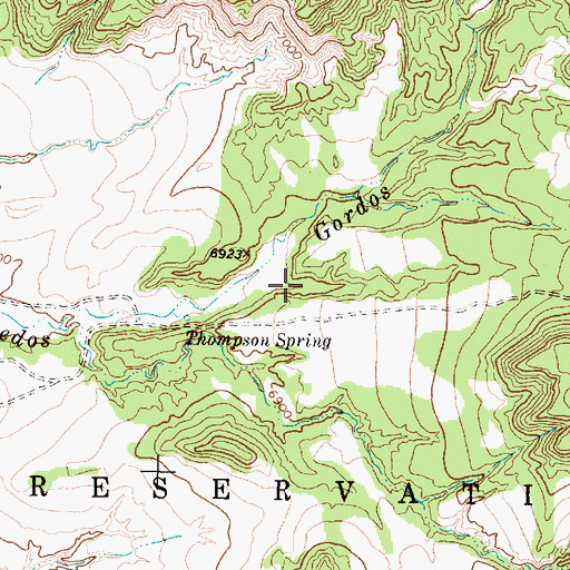 Topographic Map of RWP 7 Water Well, NM